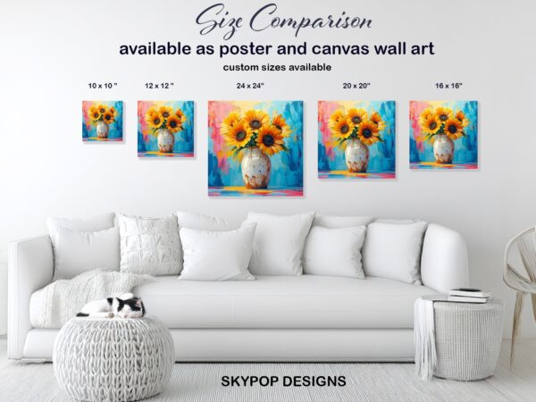 Sunflower Symphony Art
