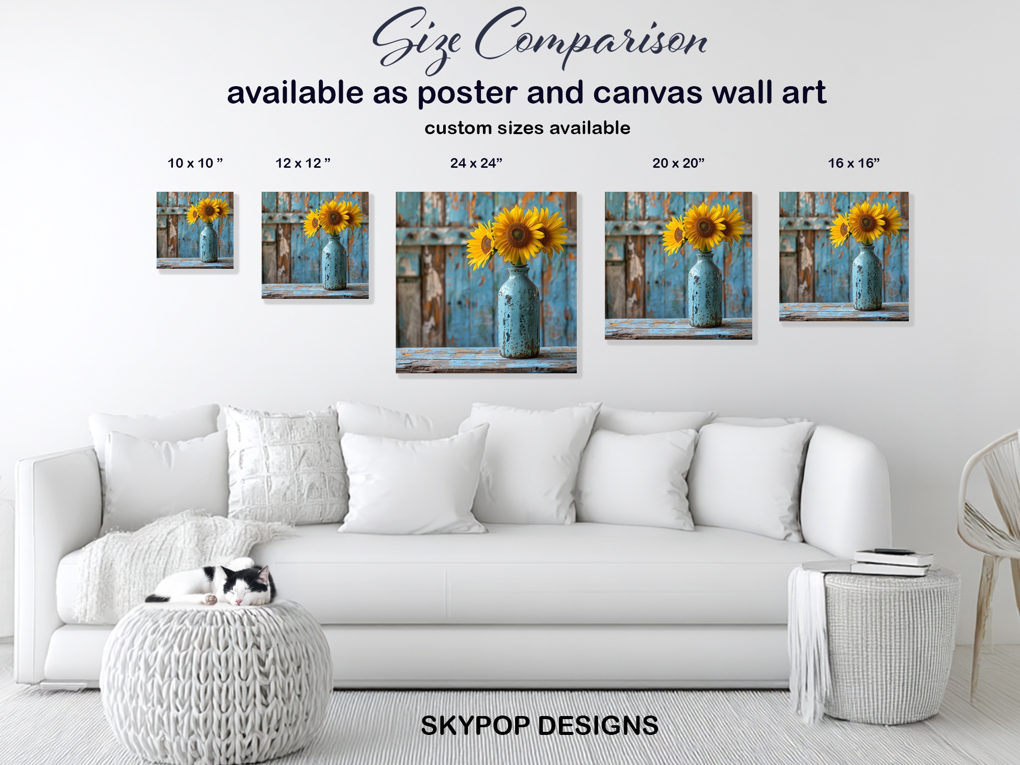 7.jpg Sunflower Vase Art