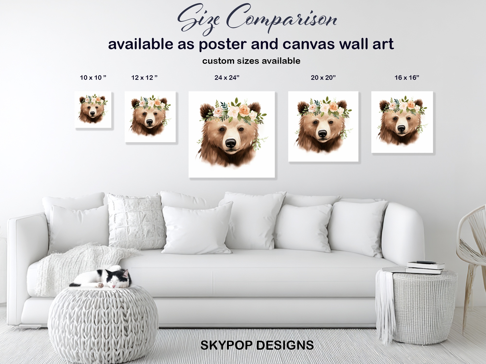 7.jpg Bear Floral Crown Art