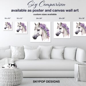 Horse Rose Art