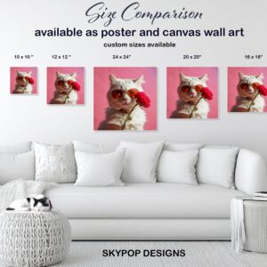 Cat Rose Art