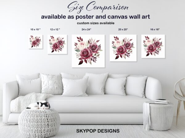 Rose Bouquet Art