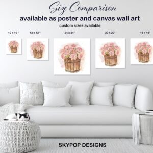 Rose Bucket Art