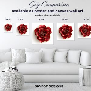 Red Rose Art