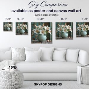 Lily Vase Art
