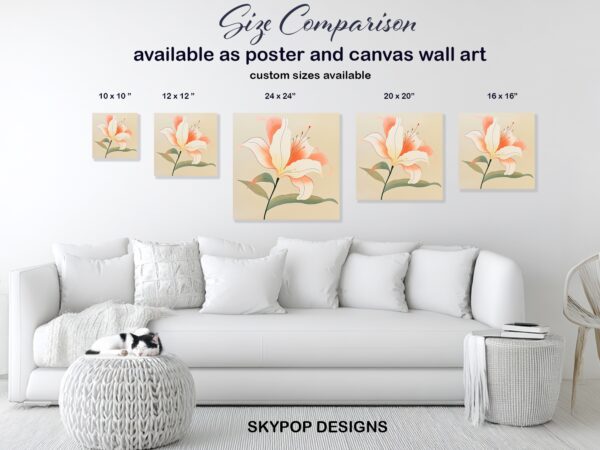 Lily Flower Art