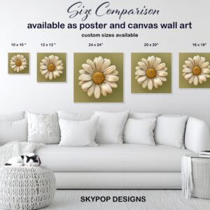 Daisy Flower Art