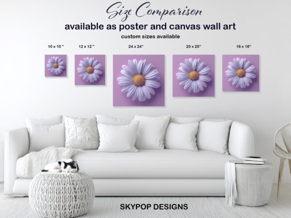 Daisy Flower Art