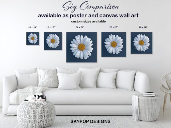 Daisy Flower Art