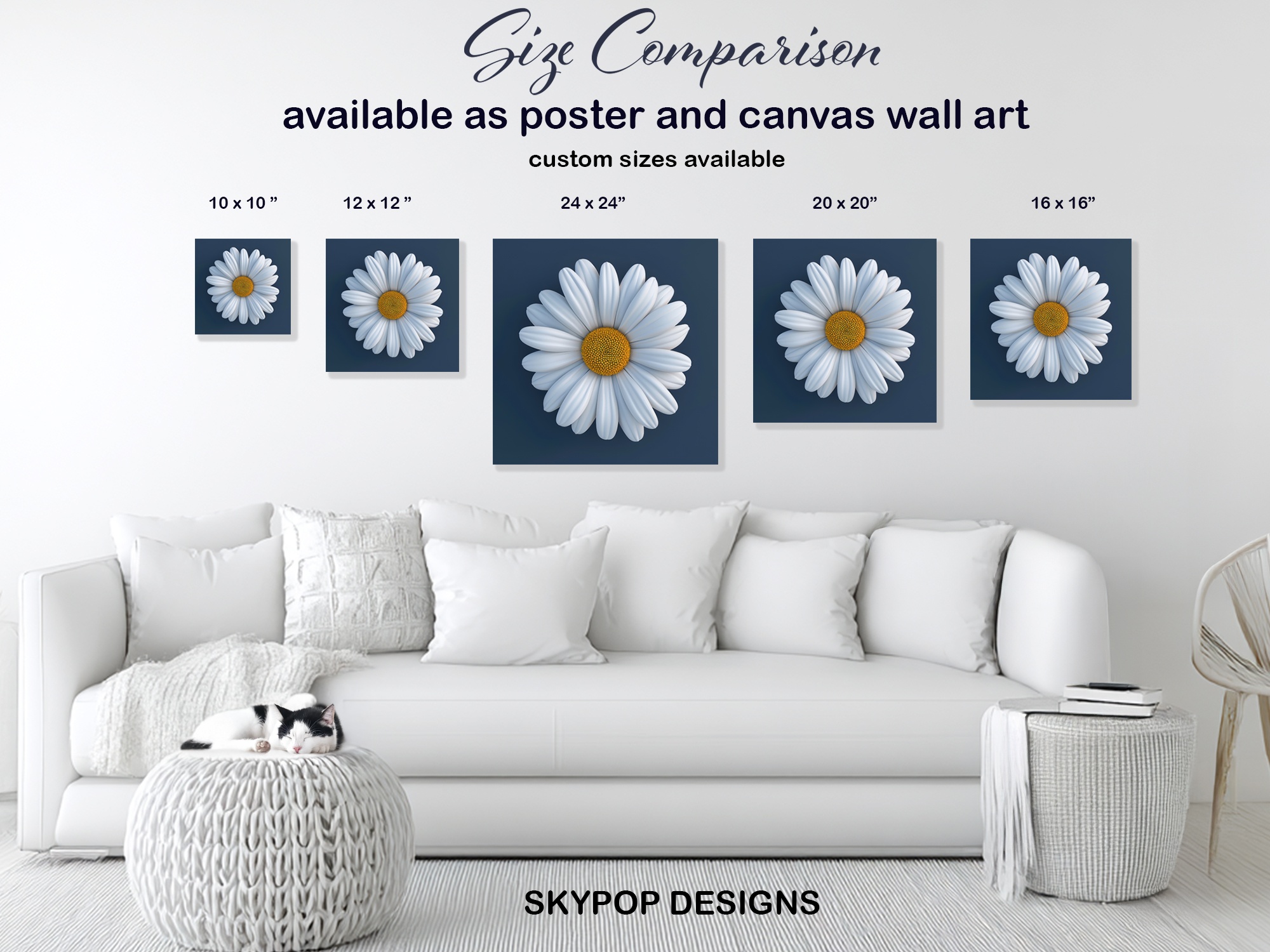 7.jpg Daisy Flower Art