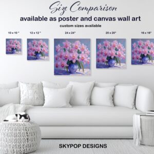 Pink Orchid Still Life Art