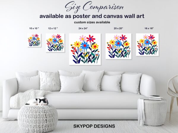 Daisy Garden Art