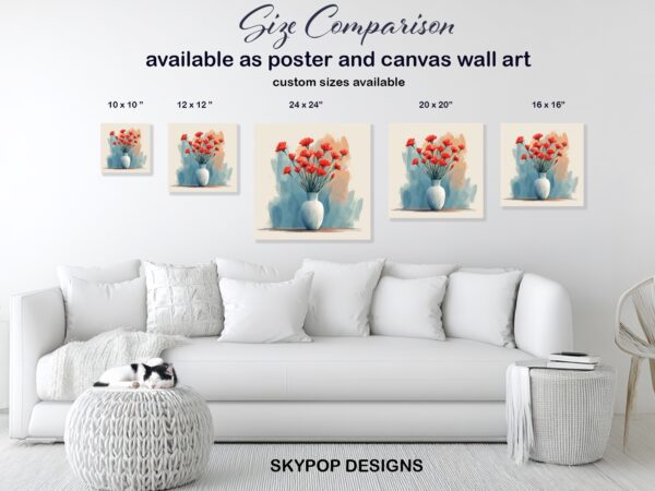 Carnation Bouquet Art