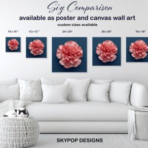 Pink Carnation Art