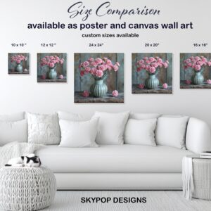 Pink Carnations Art