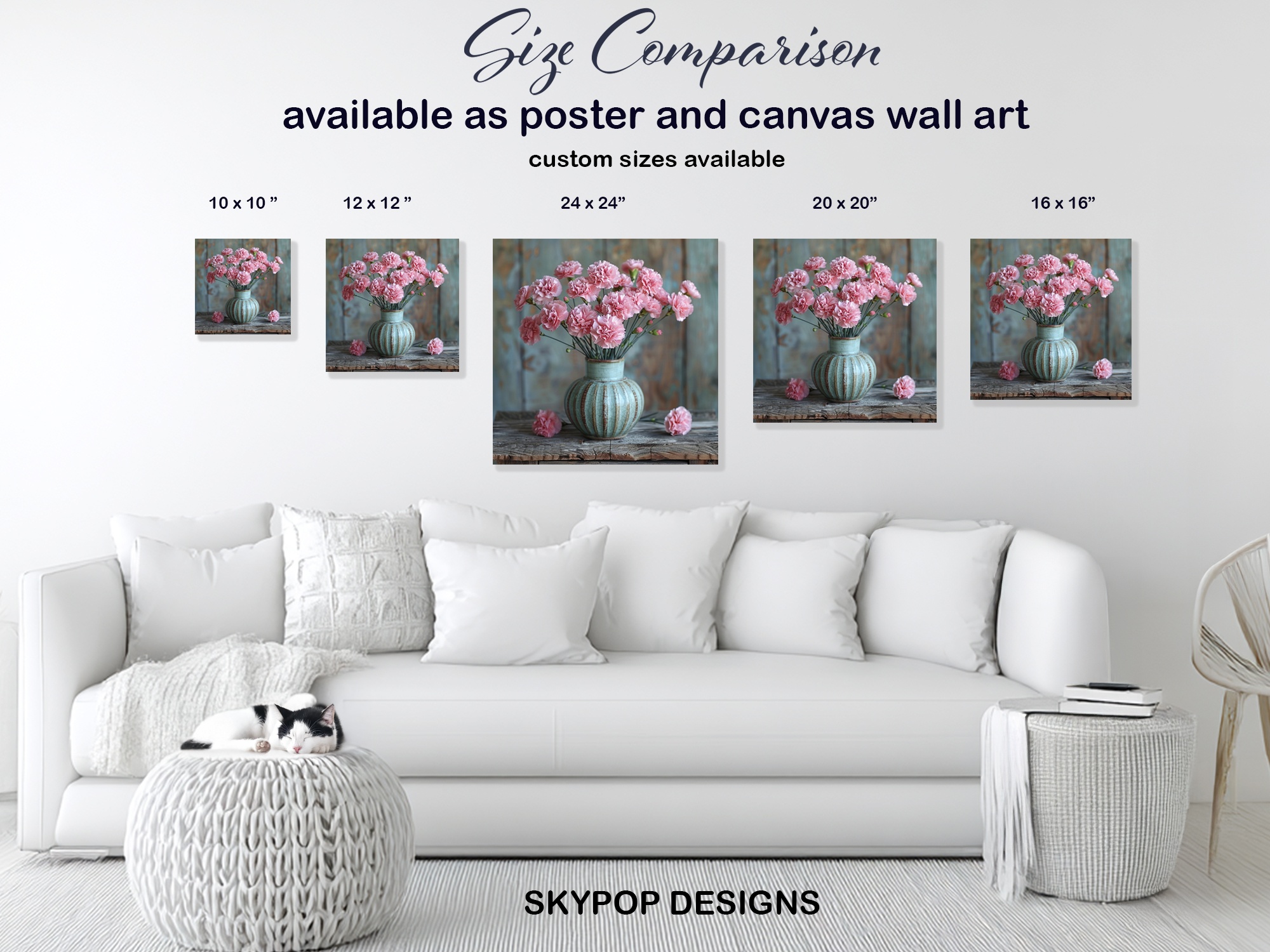 7.jpg Pink Carnations Art
