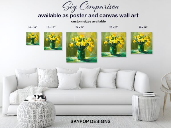 Daffodil Bouquet Art
