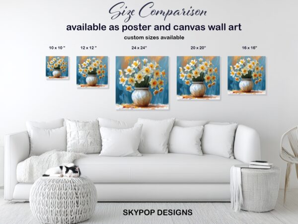 Daffodil Spring Blooms Art