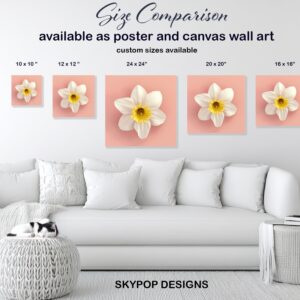 Daffodil Bloom Art