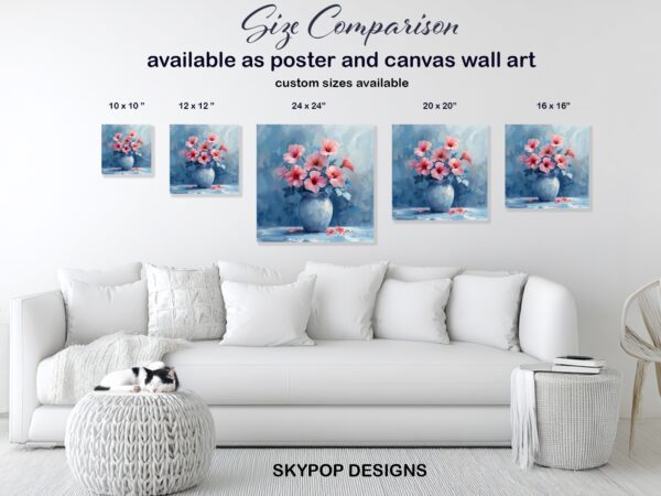 Hibiscus Vase Art