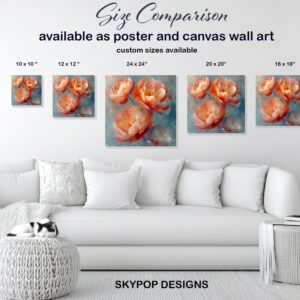 Peony Blooms Art
