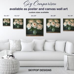 Peony Vase Art