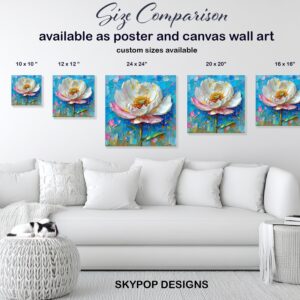 Peony Flower Art