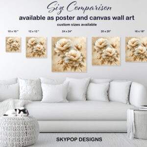 Peony Blooms Art