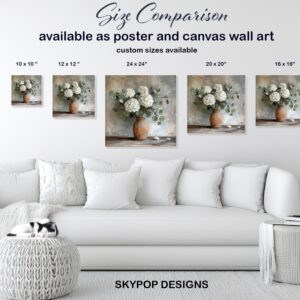 Hydrangea Vase Art
