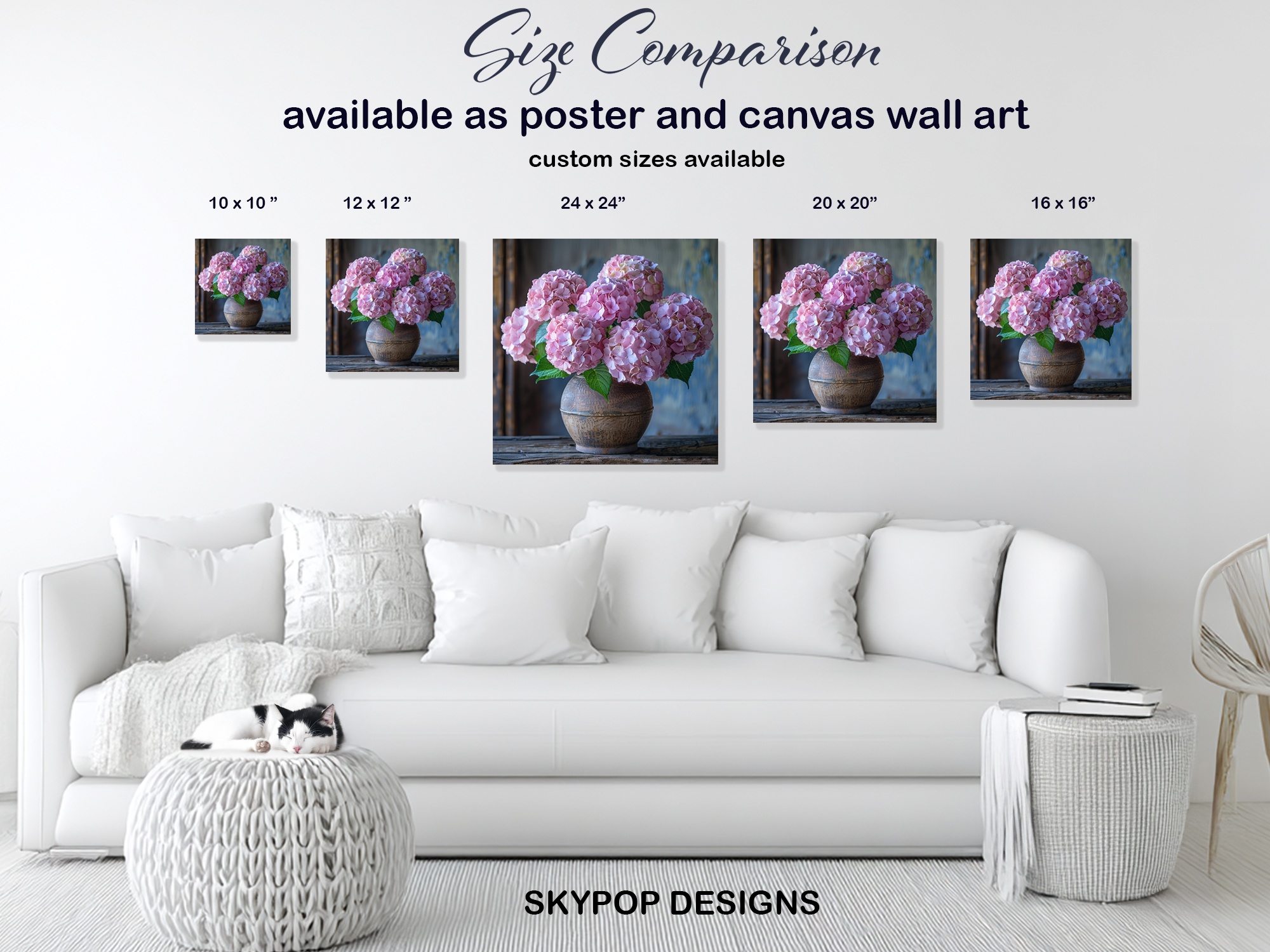 7.jpg Pink Hydrangea Art