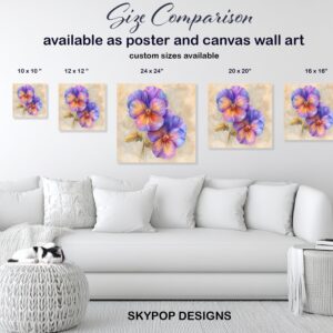 Pansy Art