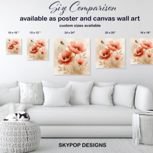 Poppy Garden Art