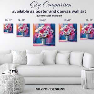 Anemone Bouquet Art