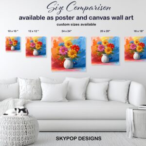 Daisy Bouquet Art