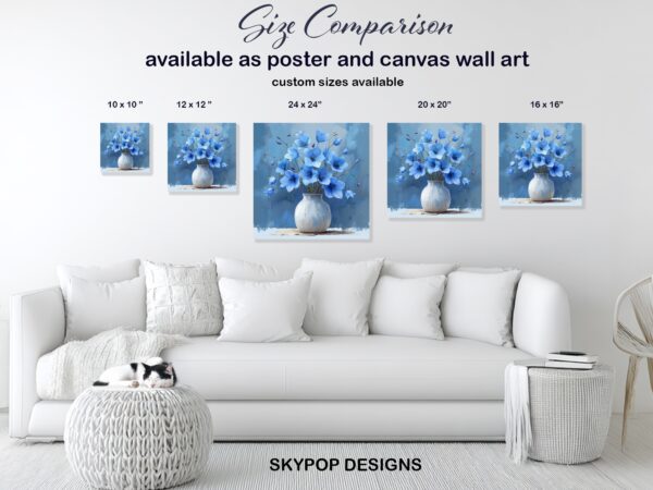 Bluebell Vase Art