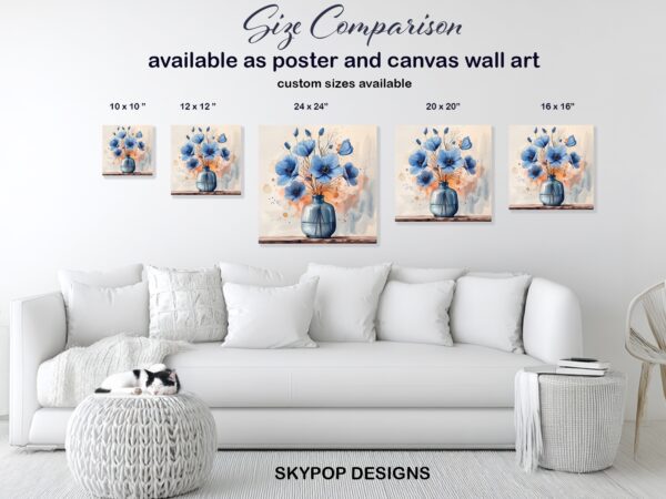 Anemone Bouquet Art