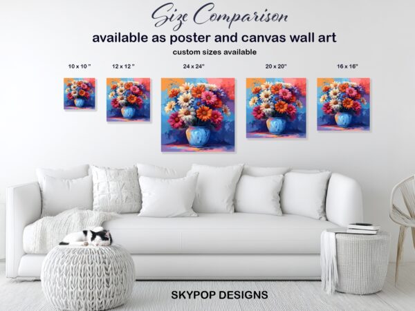 Daisy Bouquet Art