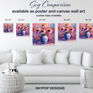Echinacea Flower Art