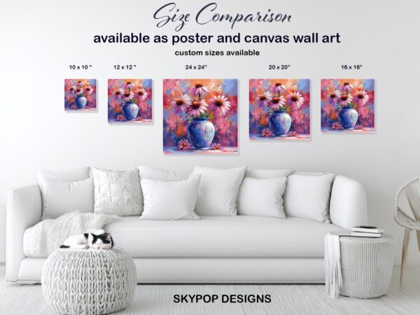Echinacea Flower Art