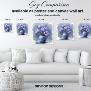 Crocus Vase Art