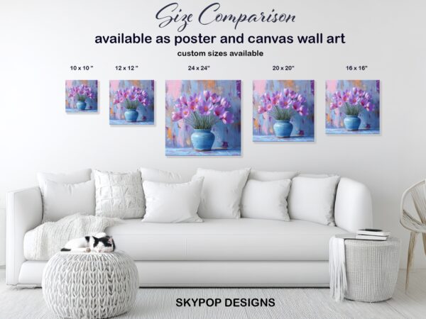 Crocus Vase Art