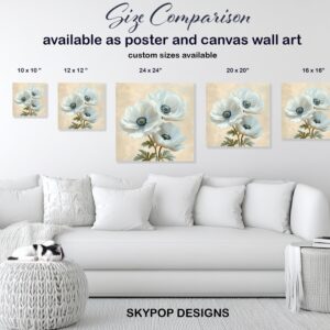 Anemone Flower Art