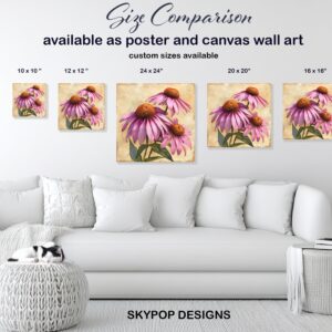 Coneflower Art