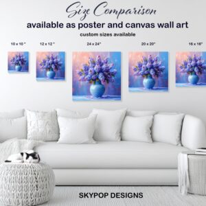 Lilac Bouquet Art