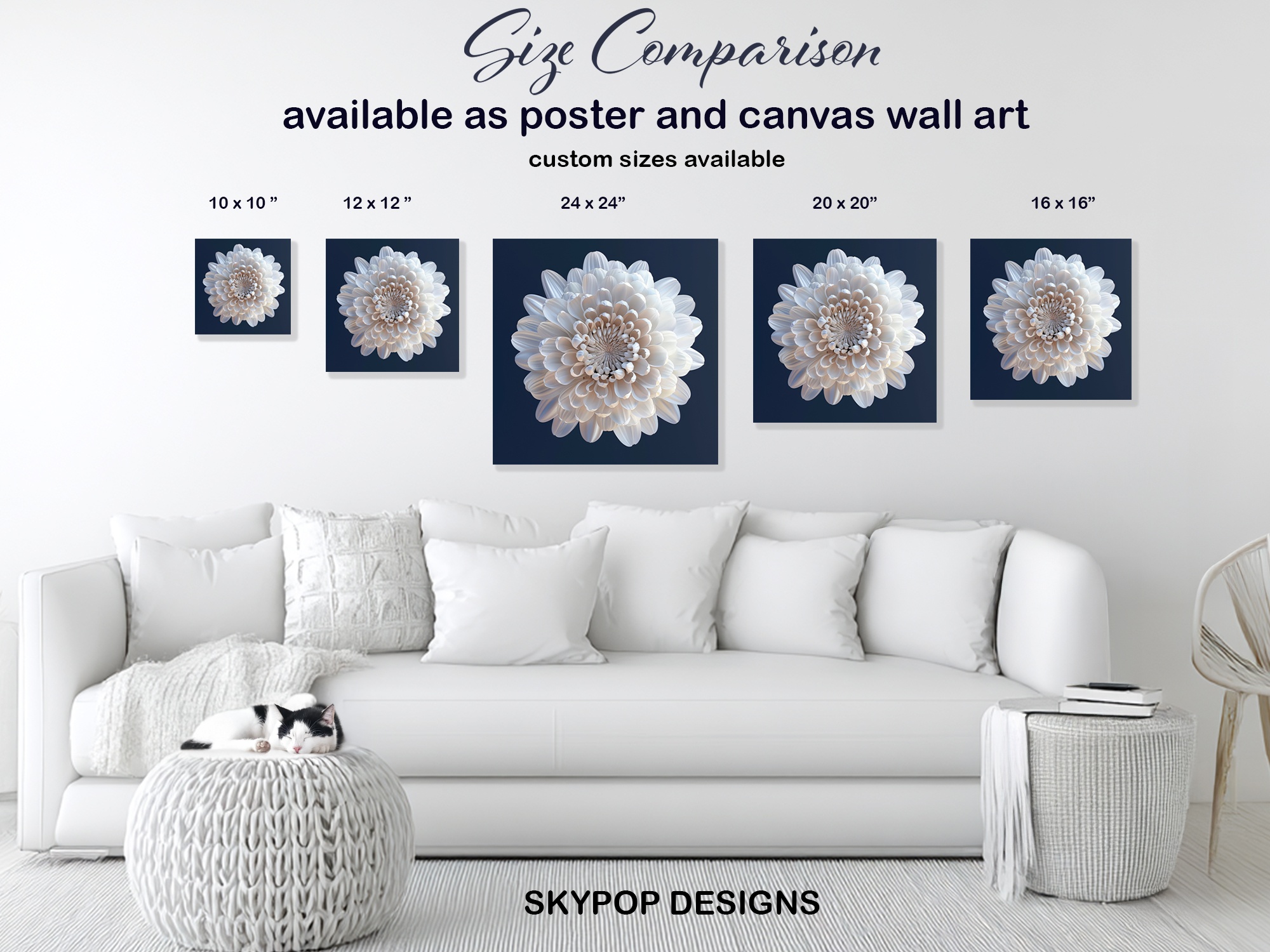 7.jpg White Chrysanthemum Art