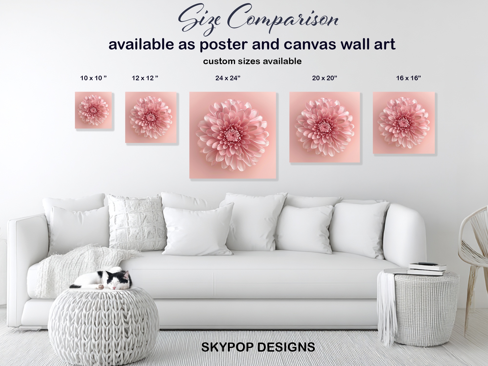 7.jpg Pink Chrysanthemum Blossom Art