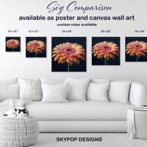 Gerbera Daisy Art