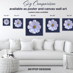 Cosmos Flower Art