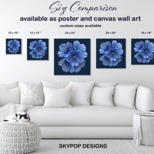 Delphinium Art