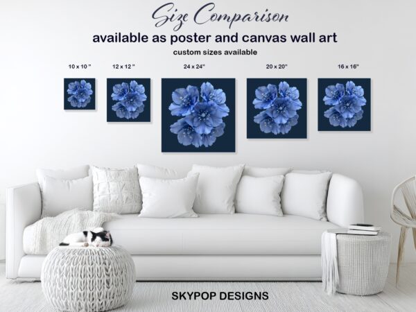 Delphinium Art